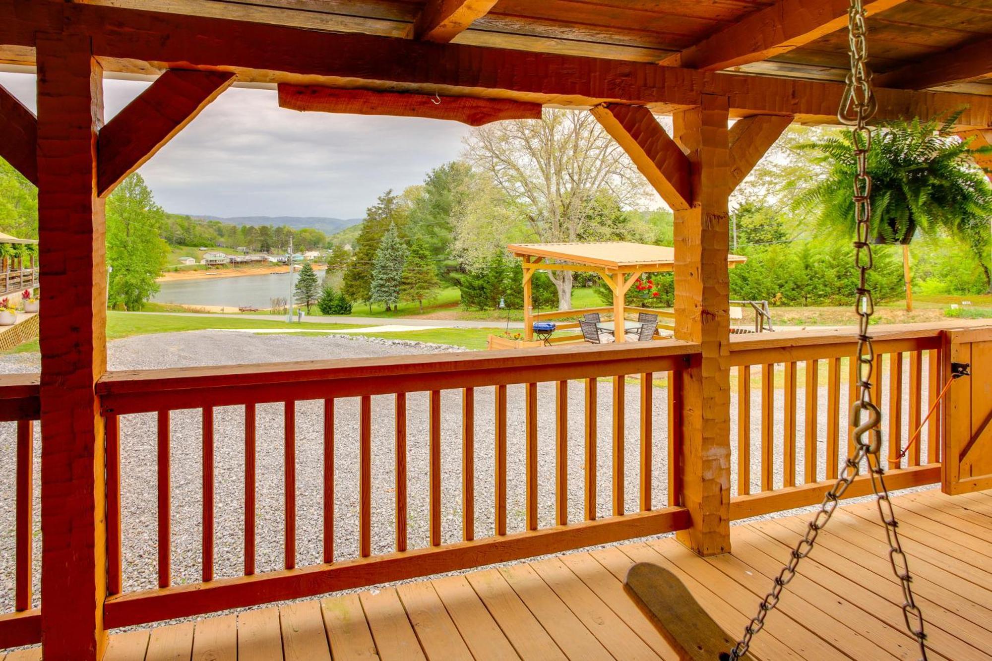 Rivers View - Cherokee Lake Cabin With Fire Pit! Bean Station Εξωτερικό φωτογραφία