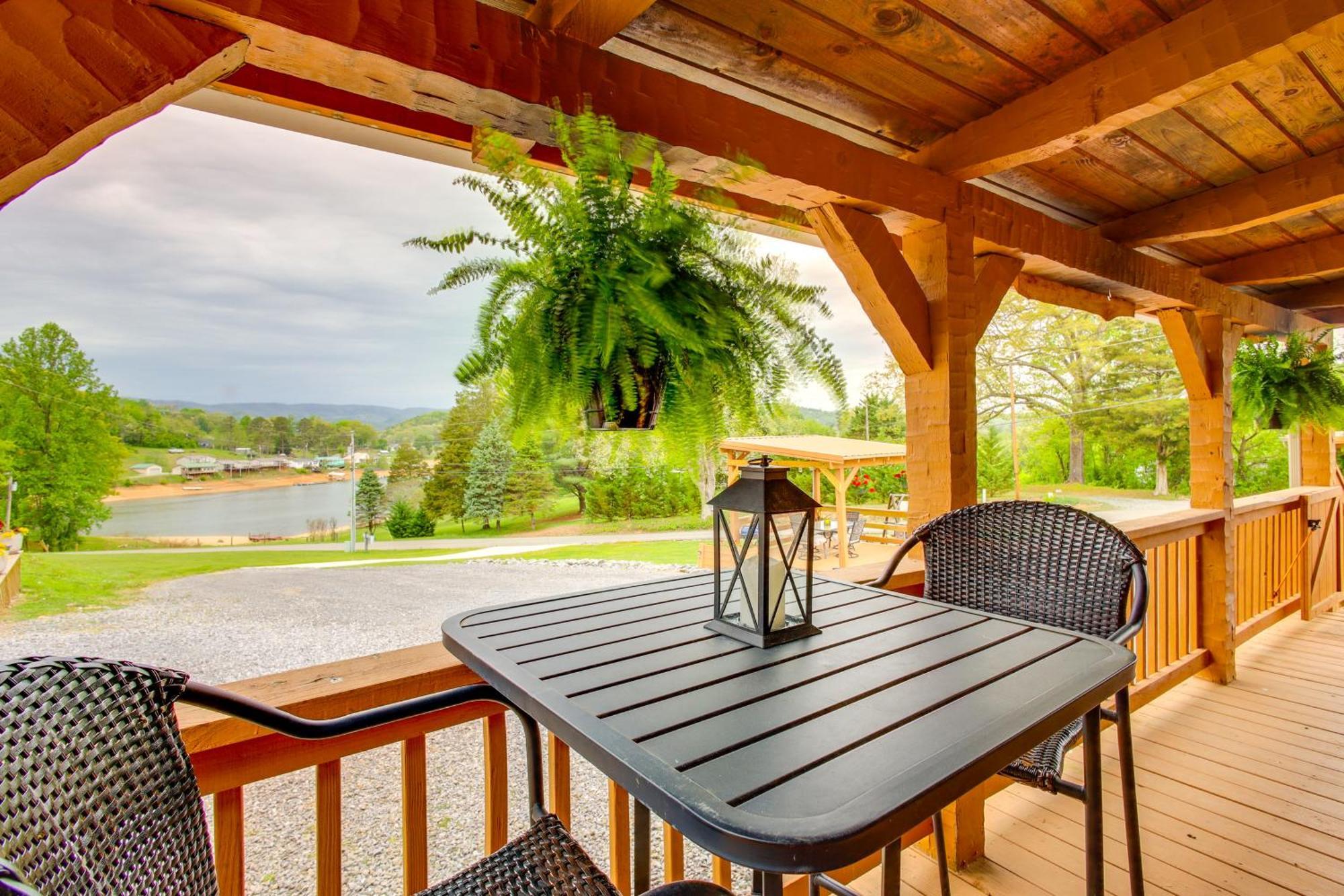 Rivers View - Cherokee Lake Cabin With Fire Pit! Bean Station Εξωτερικό φωτογραφία