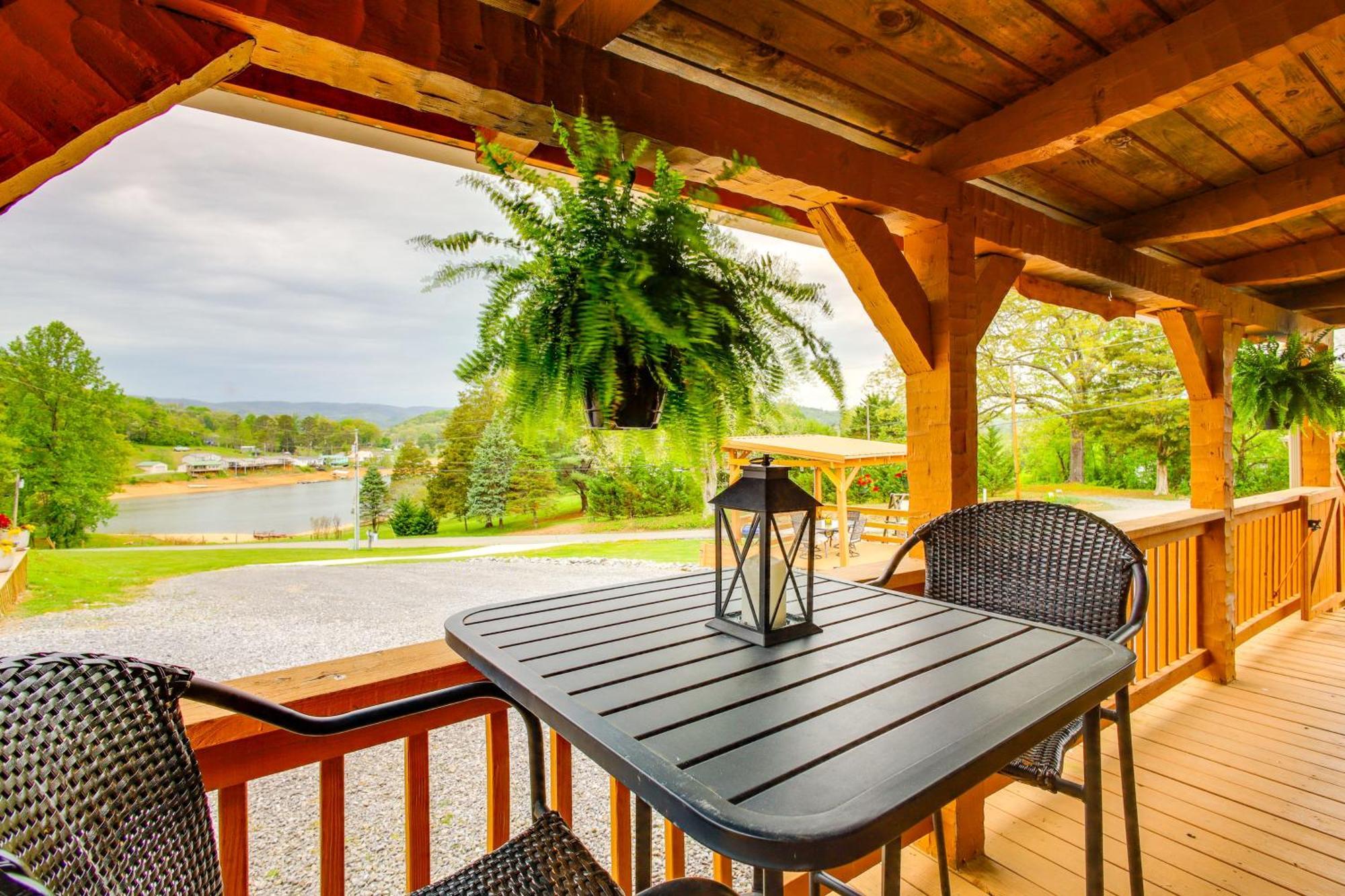 Rivers View - Cherokee Lake Cabin With Fire Pit! Bean Station Εξωτερικό φωτογραφία